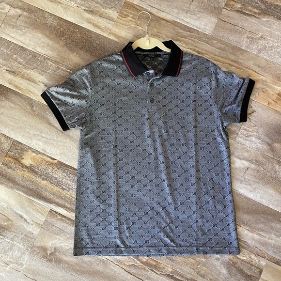 NWT Men’s GUCCI collard shirt size M - Picture 2 of 5